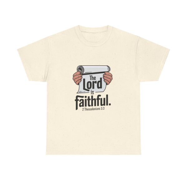 Lord is Faithful - Unisex Heavy Cotton Tee - Image 13