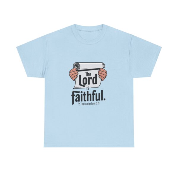 Lord is Faithful - Unisex Heavy Cotton Tee - Image 17
