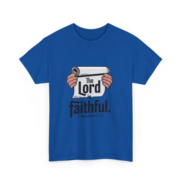 Lord is Faithful - Unisex Heavy Cotton Tee - Image 23