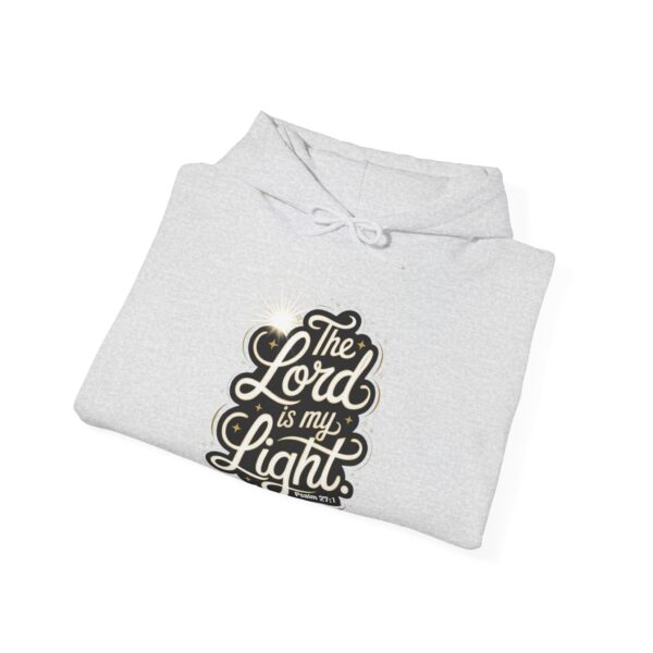 The Lord is my Light - Unisex Heavy Blend™ Hooded Sweatshirt - Image 8