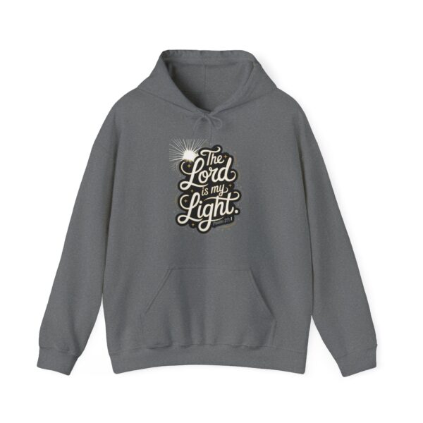 The Lord is my Light - Unisex Heavy Blend™ Hooded Sweatshirt - Image 13