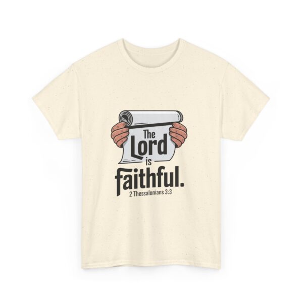 Lord is Faithful - Unisex Heavy Cotton Tee - Image 15