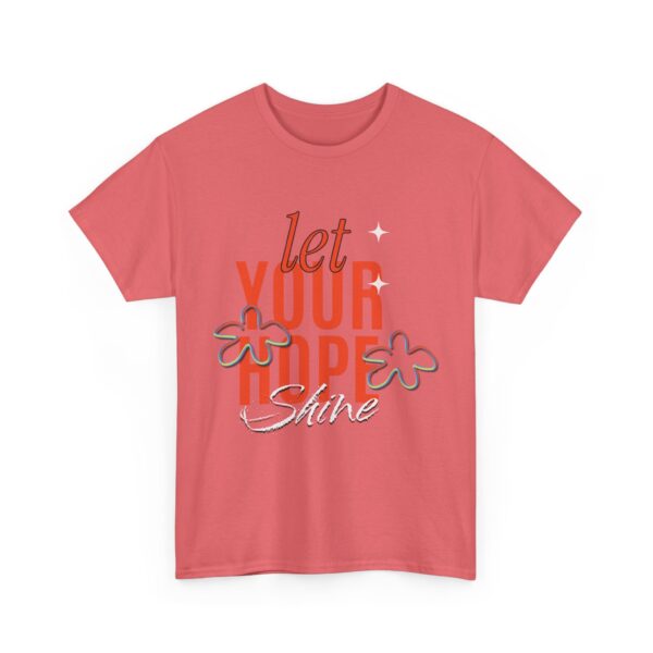 Let your Hope Shine -  Unisex Heavy Cotton Tee - Image 7
